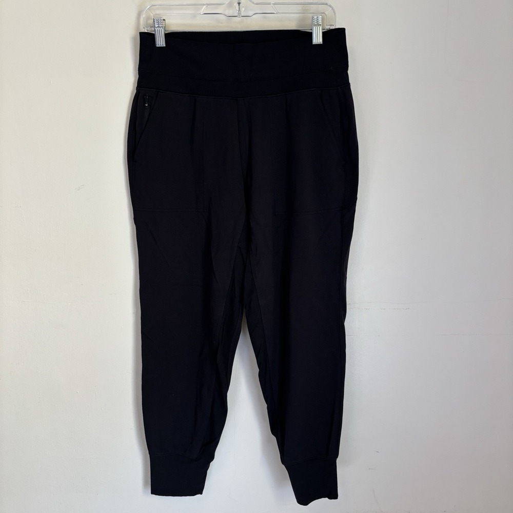 Athleta‎ Venice Jogger Pants High Rise Athletic Black Pockets Medium